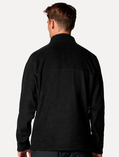 Blusa Columbia Masculina Fleece Steens Mountain Half Snap II Preta