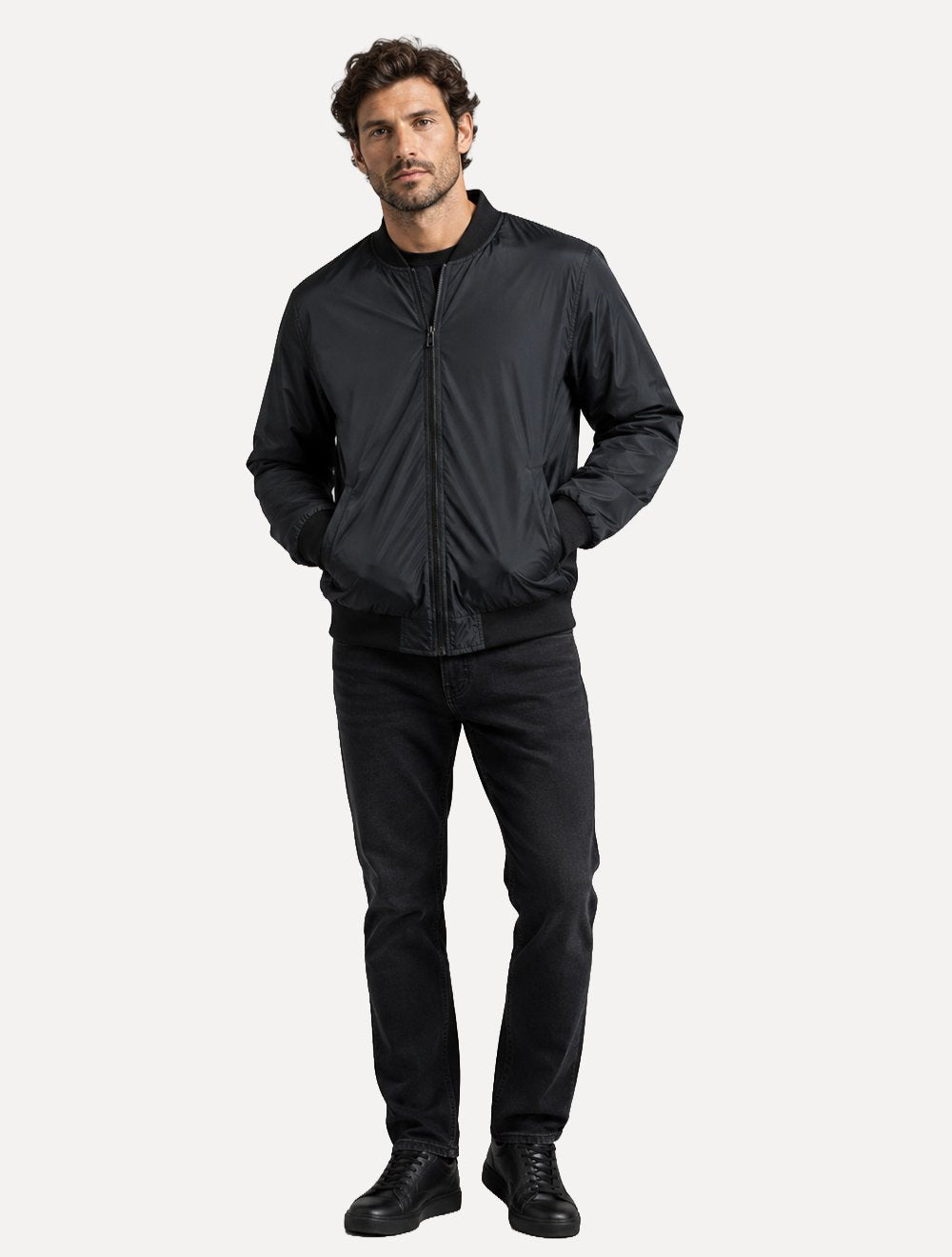 Jaqueta Dixen Masculina Bomber Thermic Dupla Face Preta /Marrom