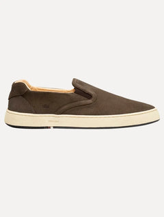Tênis Osklen Masculino Slip On Bossanova Texture Marrom