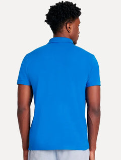 Polo Aramis Masculina Basic Piquet Azul Royal