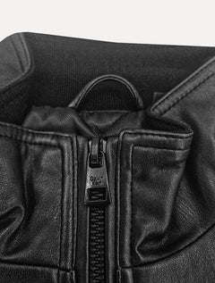 Jaqueta Calvin Klein PU Pocket Preta