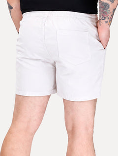 Short Calvin Klein Jeans Masculino Color Cós Elástico Black Logo Branco