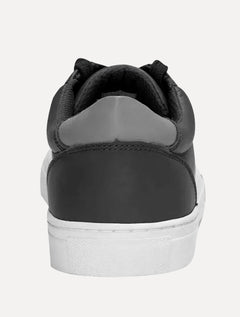 Tênis Calvin Klein Jeans Masculino Couro Project Queima Preto
