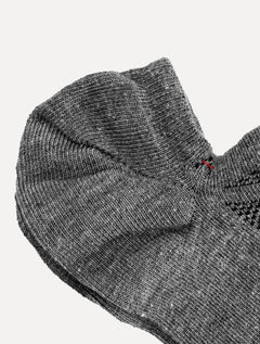 Meia Aramis Masculina Invisível Sport Branca Preta Grafite Mescla Kit 3 Pares