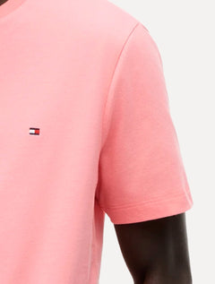 Camiseta Tommy Hilfiger Masculina Essential Cotton Rosa