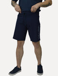 Bermuda Calvin Klein Swimwear Masculina D'Água Silk Logo Micro Azul Marinho