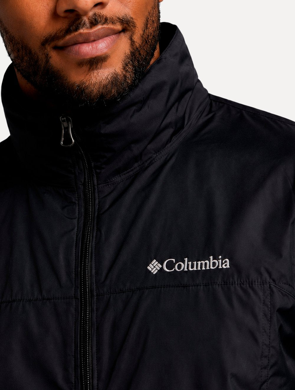 Jaqueta Columbia Masculina Glennaker Lake II Rain Black