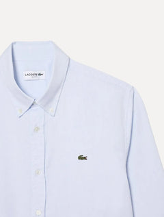 Camisa Lacoste Masculina Regular Premium Cotton Azul