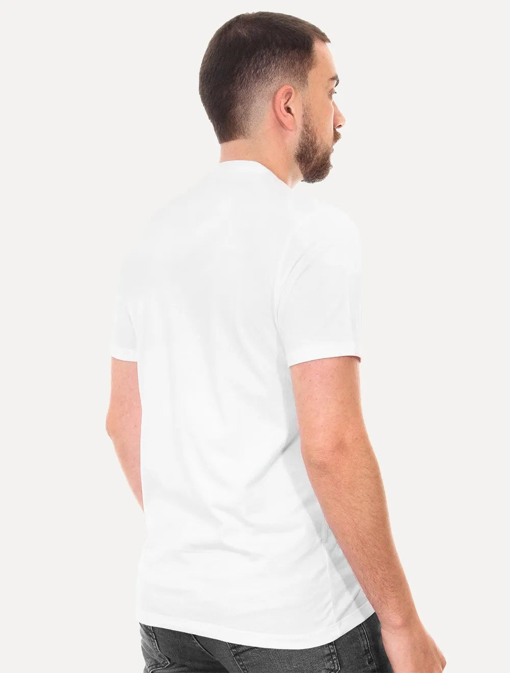 Camiseta Dudalina Masculina Regular Dark Icon Branca