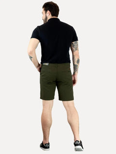 Bermuda Ralph Lauren Masculina Sarja Stretch Verde Militar