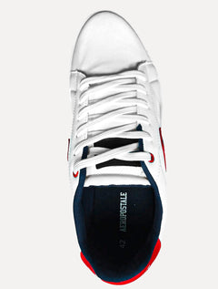 Tênis Aeropostale Masculino Casual Santorine Napa Dubai Navy Red Branco