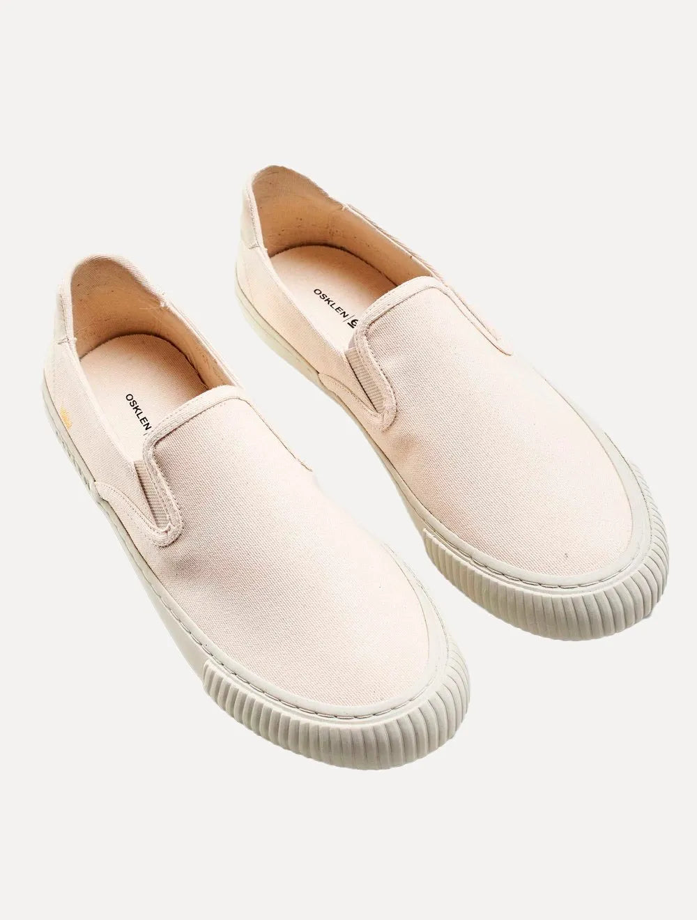Tênis Osklen Masculino Slip On Canvas Off-White