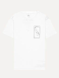 Camiseta Reserva Masculina Mirror Vj Branca