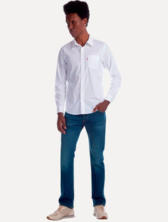 Camisa Levis Masculina Classic Standard Pocket Branca