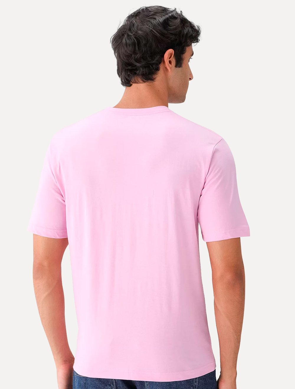 Camiseta Aleatory Masculina Dark Grey Icon Lilás