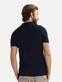 Polo Lacoste Masculina L.12.12 Azul Marinho