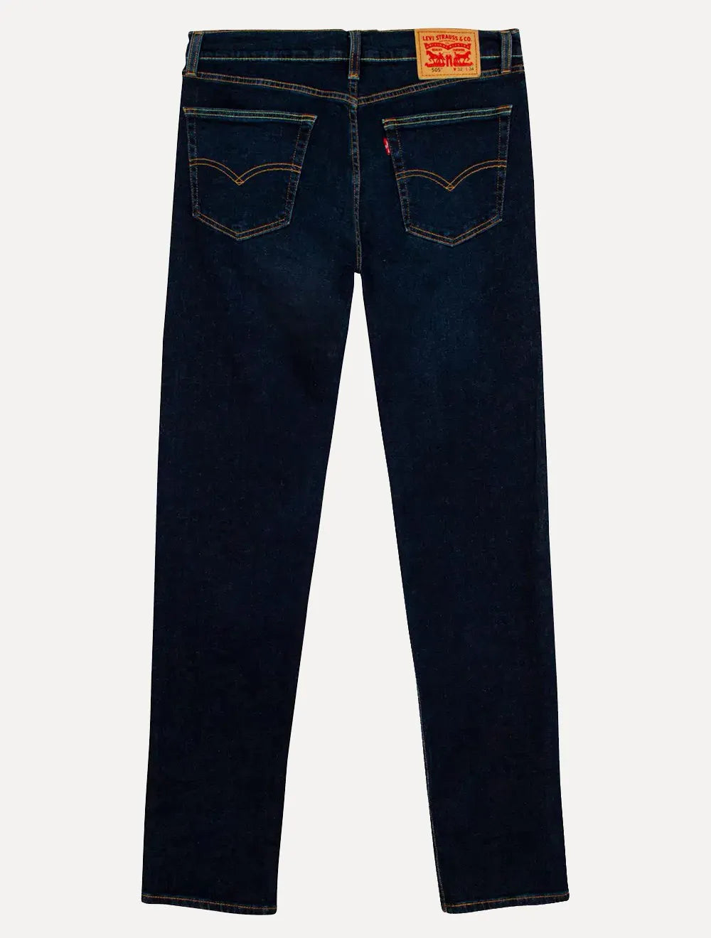 Calça Levis Jeans Masculina 505 Regular Dark Blue Escura