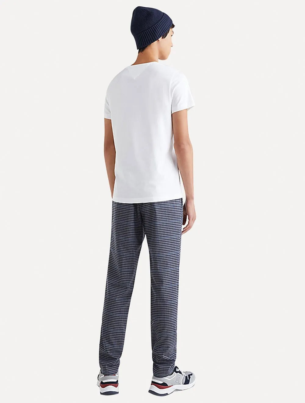 Camiseta Tommy Hilfiger Masculina Text Bar Corp Branca