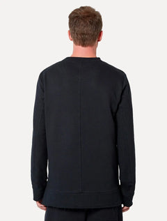 Moletom John John Masculino Black Embossed Logo Preto