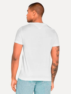 Camiseta Tommy Hilfiger Masculina Brand Love Small Logo Branca