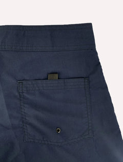 Bermuda Calvin Klein Swimwear Masculina D'Água Vertical Logo Azul Marinho