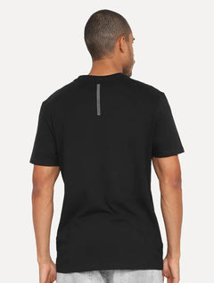 Camiseta Calvin Klein Jeans Masculina Issue Logo Grey Block Preta