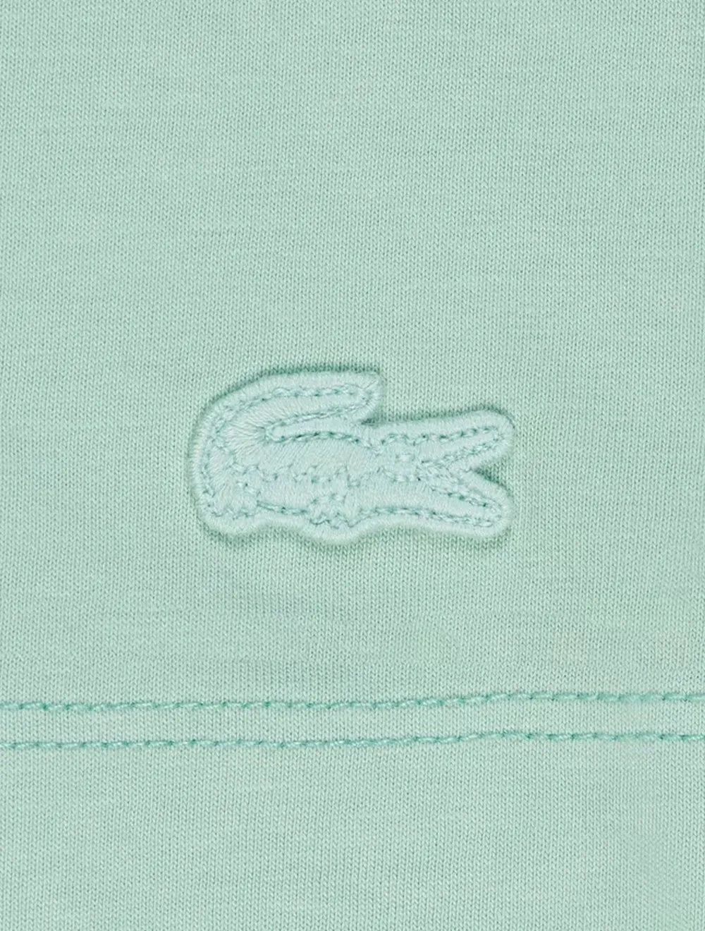 Camiseta Lacoste Masculina Loose Fit Summer Collection Verde Claro