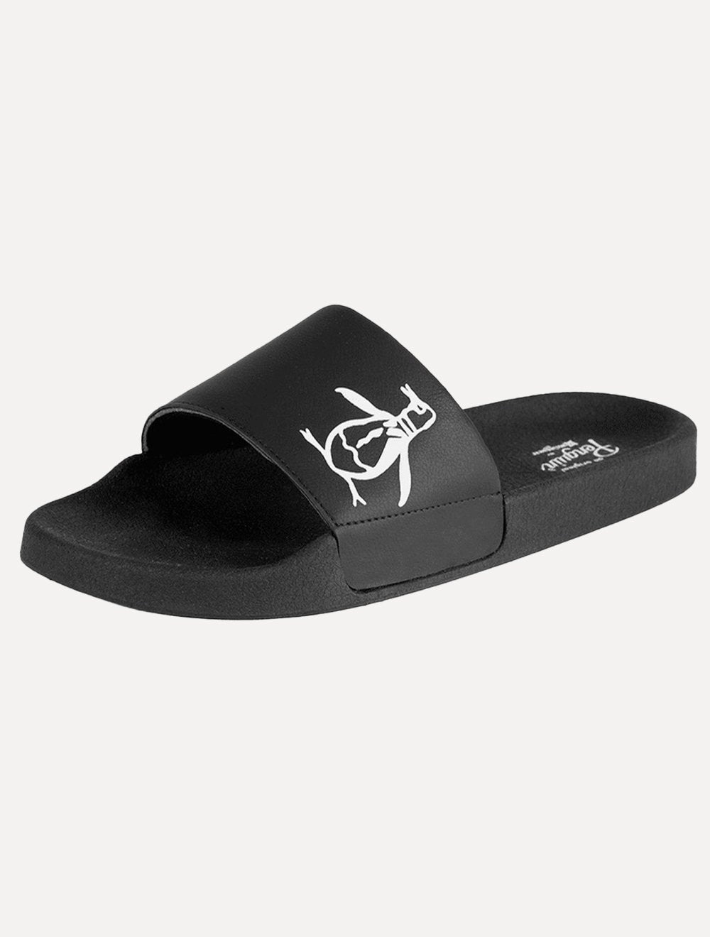 Chinelo Original Penguin Masculino Slide Lateral Preto