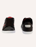 Tênis Lacoste Masculino Europa Blk/Wht Preto/Branco