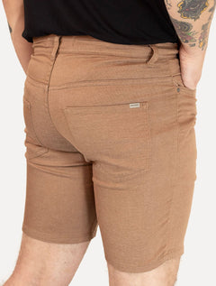 Bermuda Reserva Masculina Sarja Color Silver New Marrom