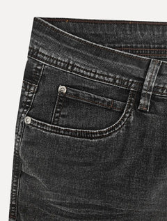 Calça Dudalina Jeans Masculina Straight Classica Forall Preta