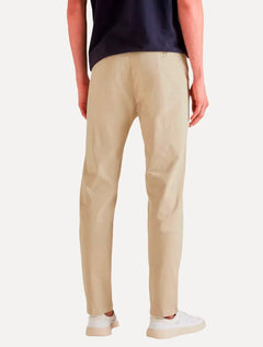 Calça Reserva Masculina de Sarja Casual Iron Areia