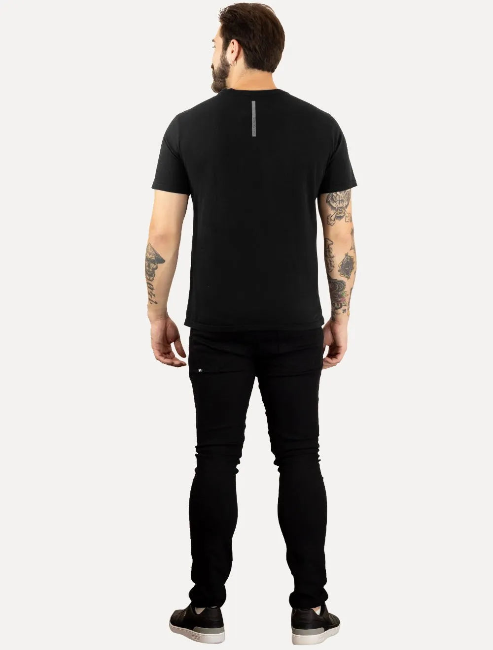 Camiseta Calvin Klein Jeans Masculina Sash Preta