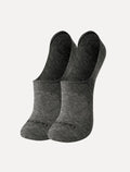 Meia Calvin Klein Invisível C27.01A CK Grafite Mescla Kit 2 Pares