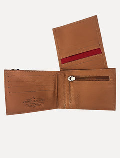 Carteira Reserva Masculina Couro Columbia Caramelo