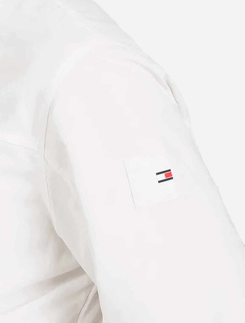 Jaqueta Tommy Hilfiger Masculina Sustainable Regatta Jacket Light Logo Branca