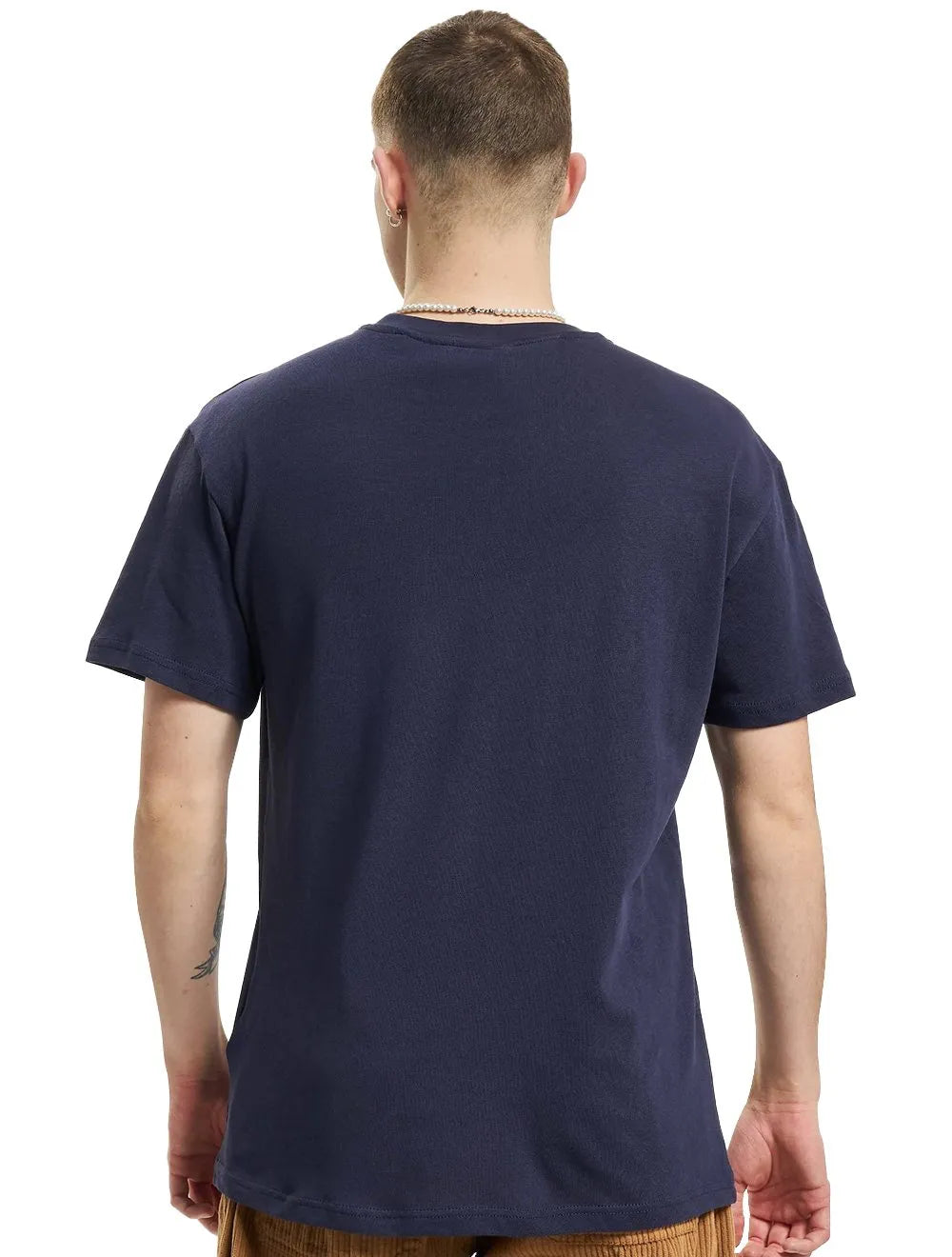 Camiseta Tommy Jeans Masculina Classic Athletic Twisted Logo Azul Marinho