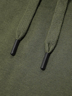 Moletom Calvin Klein Jeans Masculino Hoodie CK Bordado Verde Militar