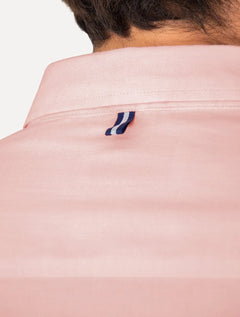 Camisa Original Penguin Masculina Regular Oxford Rosa Claro Mescla