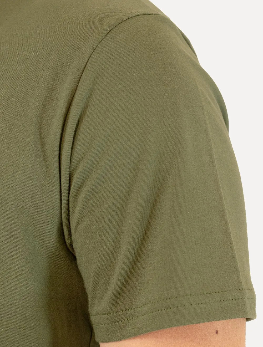 Camiseta Tommy Jeans Masculina Embroidered Signature Verde Militar