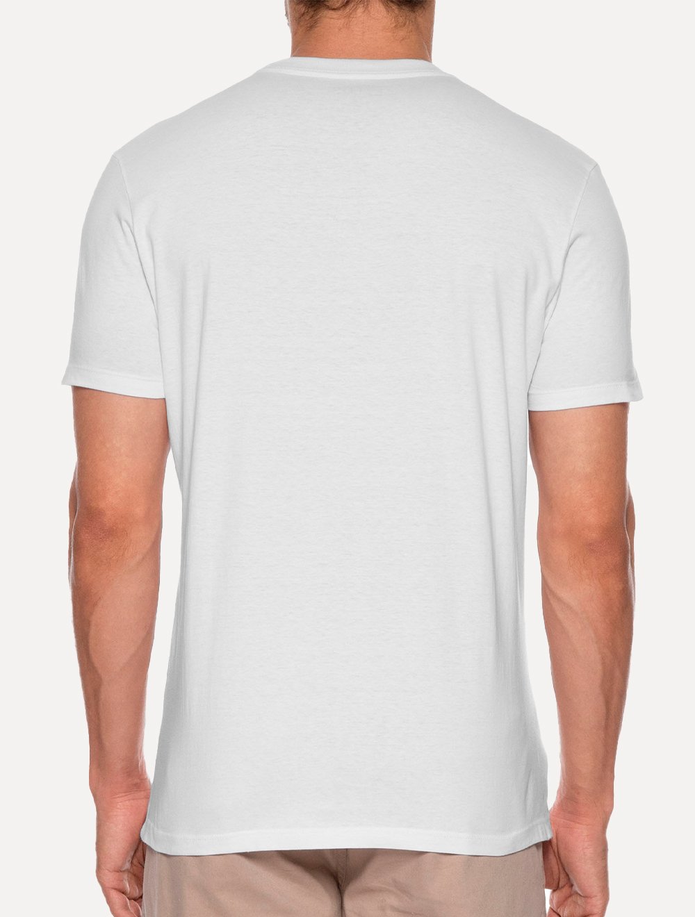 Camiseta Ellus Cotton Fine Easa Pocket Classic Branca