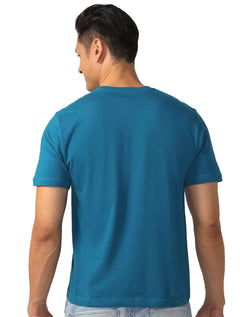 Camiseta Aleatory Masculina Navy Icon Celestial Azul Índigo