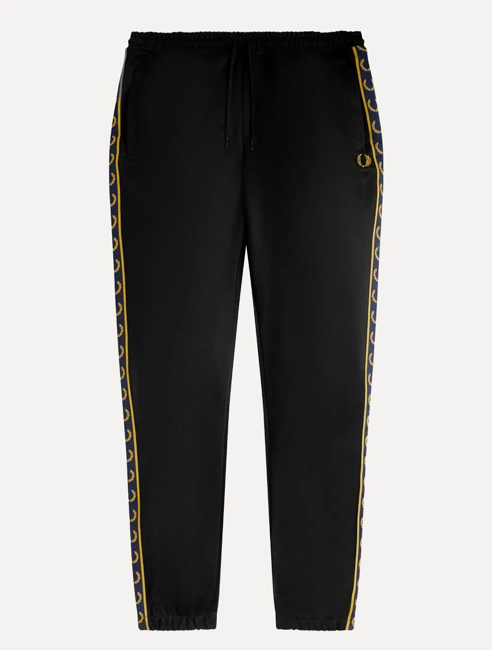 Calça Fred Perry Masculina Contrast Tape Track Azul Marinho