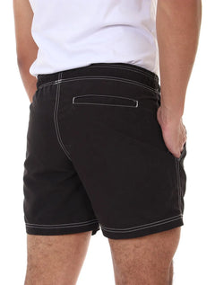 Short Nautica Masculino D'Água Blue Icon Preto