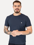 Camiseta Von der Volke Masculina Origineel Dark Lion Azul Marinho