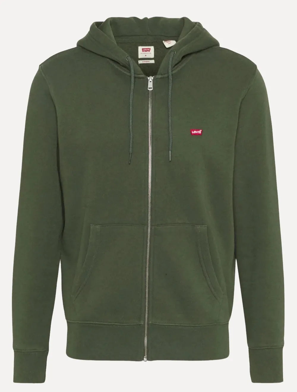 Moletom Levis Masculino Full Zip Hoodie Icon Verde