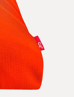 Mochila Reserva Nylon Dobrável Pocket Preta/Laranja