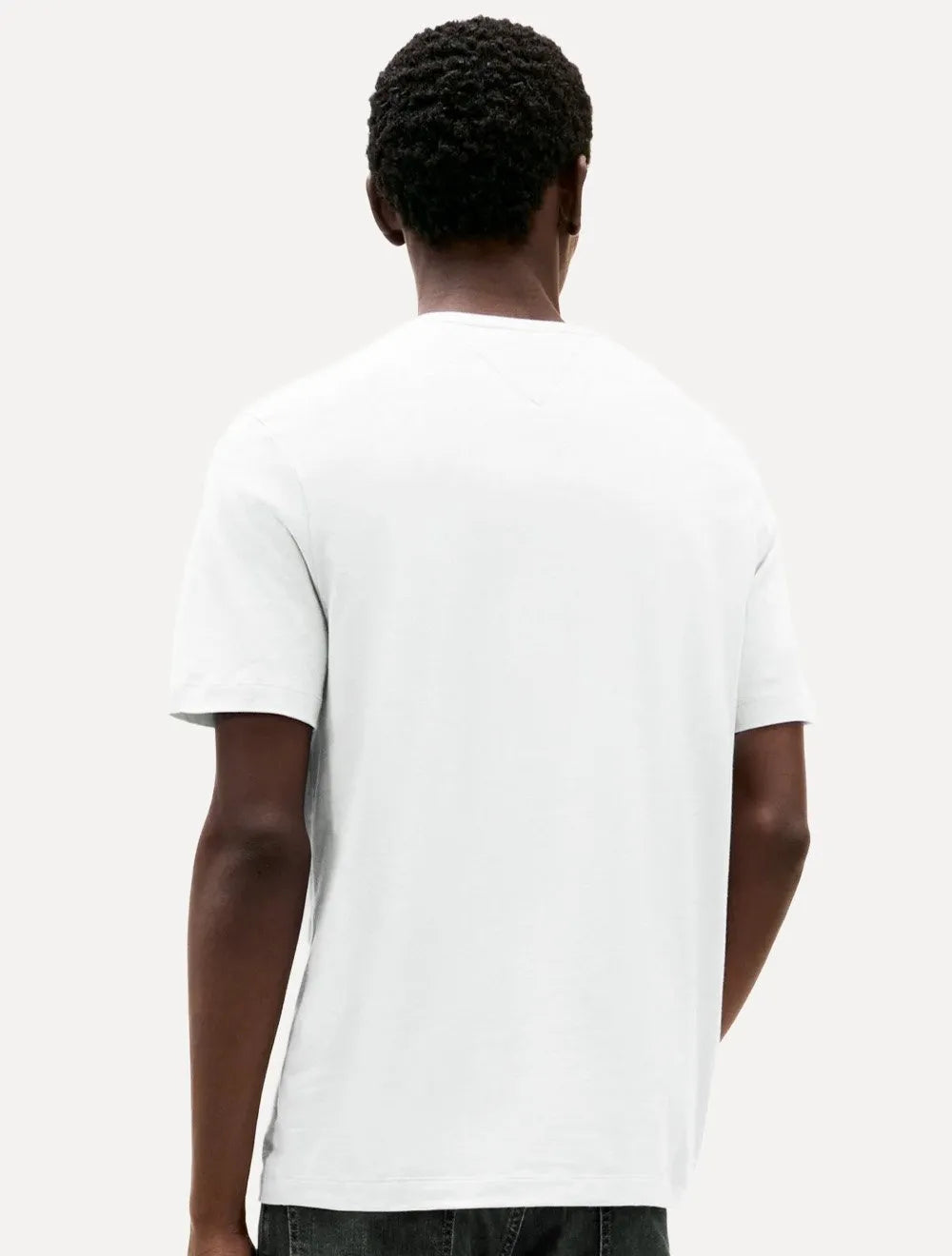 Camiseta Tommy Hilfiger Masculina Regular Core Pima Branca