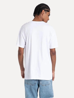 Camiseta Tommy Jeans Masculina Regular Grunge Arch Branca
