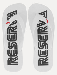 Chinelo Reserva Masculino Contorno Branco